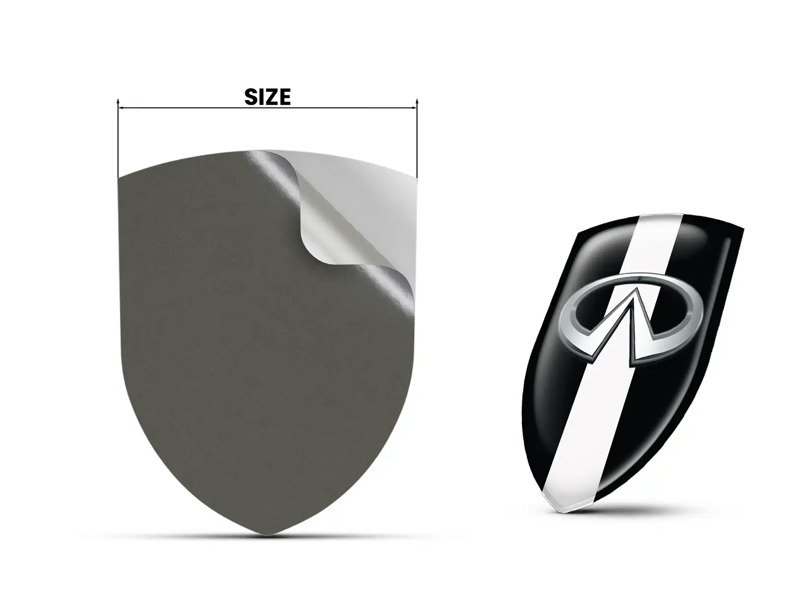 Infiniti Décalcos Vitre Véhicule Stylé Max Durable Pro